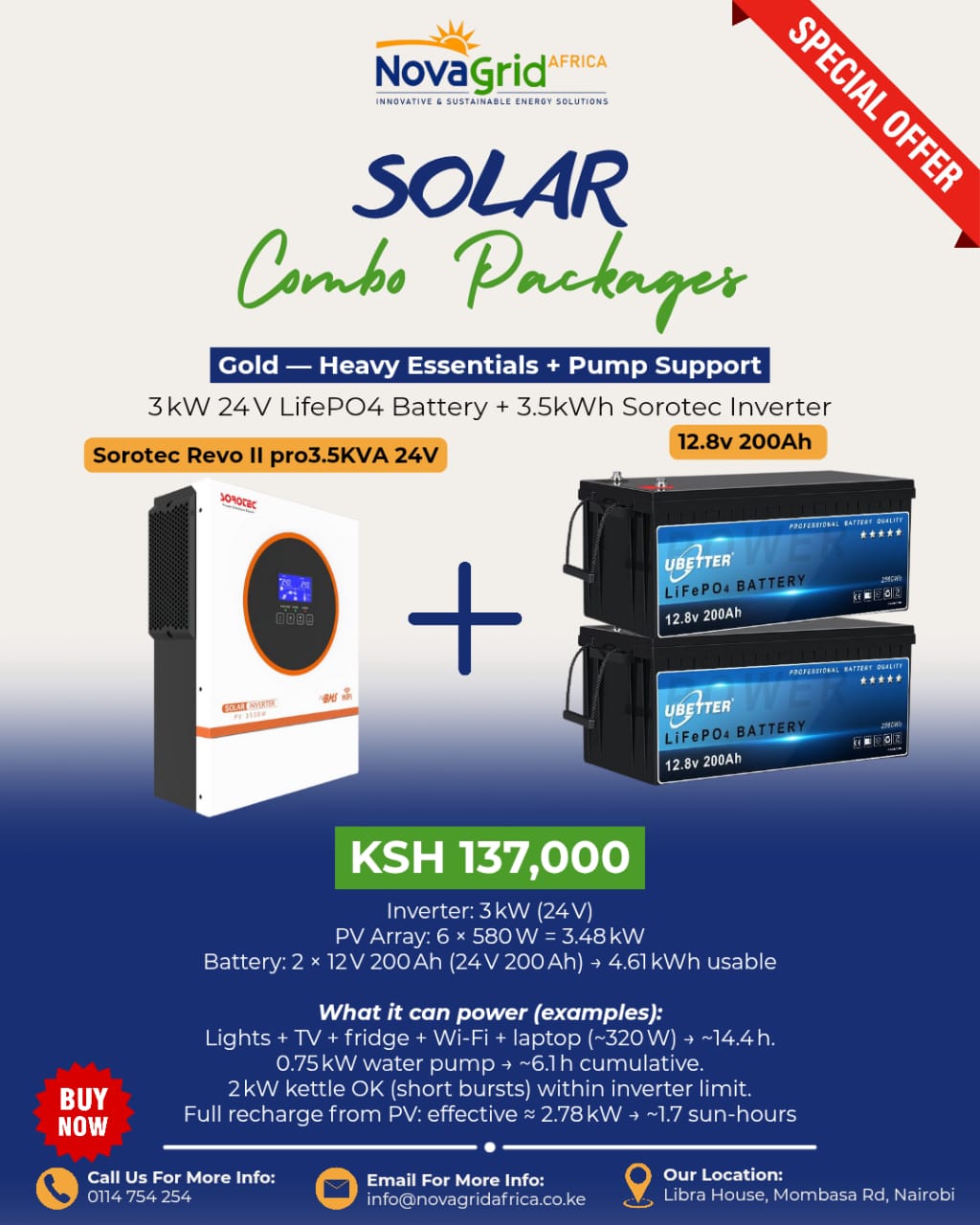 Gold — Heavy Essentials + Pump Support