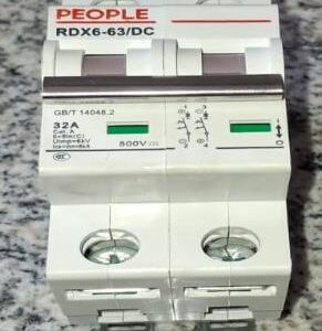 DC double pole 32A